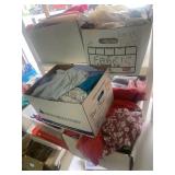 7 boxes Misc Fabrics