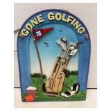 GOLF wall decor. 9x7