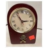 Nice clock. Works. Golf. 6x4x1.5