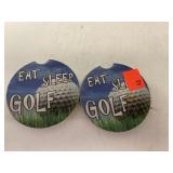 Car thirsty stones. Golf.