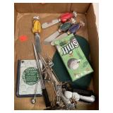 Assorted Lot of Golf Office Accessories