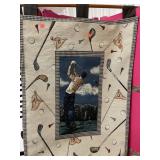 Golf Wall hanging. 25x33