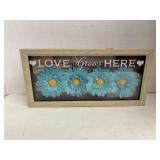 Spring Themed Sign Decor (app 15in)