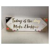 Decorative Canvas Sign