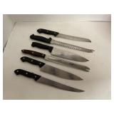 6 ct. - Stainless Steel Kitchen Knives