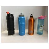4 ct. - Various Water Bottles