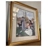 Beautiful Framed Painting (app 34x28in)