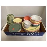 Group Lot Plastic Dishes