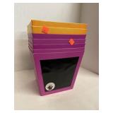 7 ct. - Decorative Boxes with Chalkboards