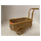 Vintage Basket Wagon/Decor