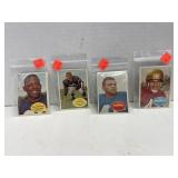 4 ct. of Vintage Football Cards - 1950/60s