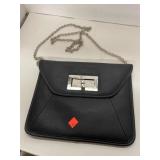 Black Crossbody with Chain Strap - Apt9