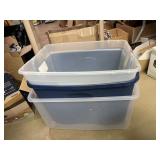 3 ct. of Large Plastic Totes