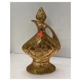 Jim Beam Ornate China Pitcher with Cork Top