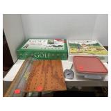 Assorted Lot - Golf Instructional Kit, Board