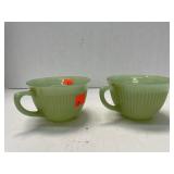 2 ct. - Fire King Tea Cups