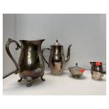 Silver Tea Pots & Pitchers