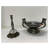 2 ct. of Unique Ornate Candle Holders