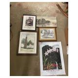 5 ct. of Paintings & Posters