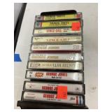 10 cassette tapes.  Old Country music.