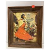 Dancer picture. 12.5x10.5