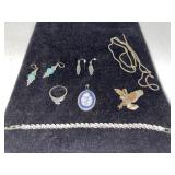 Lot of pretty costume jewelry.