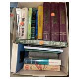 Lot of old resource books.