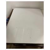 Enamel ware table top? No legs. 20x16in x 1in