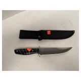 Large Hunting Knife & Sheath