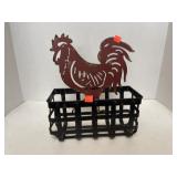 Farmhouse Rooster Metal Decor