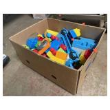 Box of Jumbo Legos