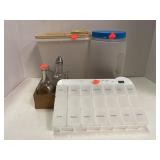 Group Lot Plasticware, Pillbox, etc