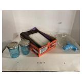 Misc Art Supplies: Hot Glue Gun, Ball Jars, etc