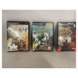 3 ct. - PlayStation 2 Games