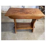 Vintage Wood Side Table