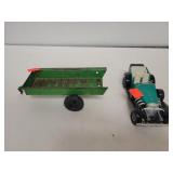Metal Ertl Wagon & Metal Car