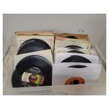 Tote of 45 Records