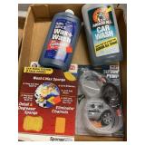 Car wash items & siphon pump