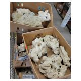 4 Large Boxes Of Large Coral