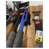 Ice scrapers & brushes.