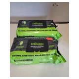 2 Pkgs Crocodile Antibacterial Wipes
