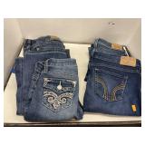 4 ct. Designer Jeans - Hollister, American Eagle,