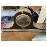 Vintage Wooden Mantle Clock