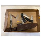 Group Lot Vintage Knives