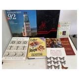 7 books. Variety of subject matter.