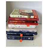 8 books. Faith based. NIV Study Bible.