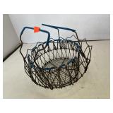 Wire basket. Changes shape.
