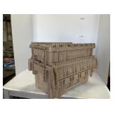 2 ct. - Plastic Containers w/ Interlocking Lids