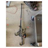 Vintage Metal Hanging Scale & Weight