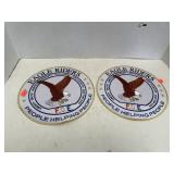 2 ct. - Eagle Riders Patches - approx. 10 in.